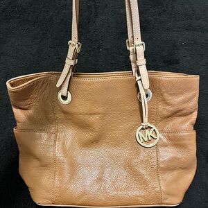 Michael Kors Tan Leather Tote
